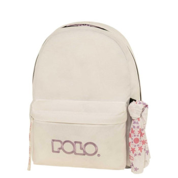ΣΑΚΙΔΙΟ POLO BACKPACK ORIGINAL SCARF  ΛΕΥΚΟ 2025