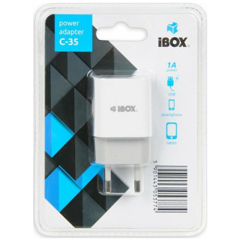 iBox x USB Wall Adapter Λευκό C-35 iBox x USB Wall Adapter Λευκό C-35