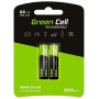 Green Cell Επαναφορτιζόμενες Μπαταρίες AA Ni-MH 2000mAh 1.2V 2τμχ