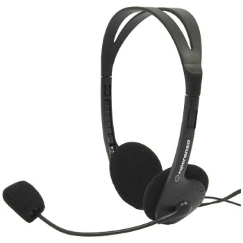 Esperanza On Ear Multimedia Ακουστικά με μικροφωνο και σύνδεση 3.5mm Jack EH102 Esperanza On Ear Multimedia Ακουστικά με μικροφωνο και σύνδεση 3.5mm Jack EH102