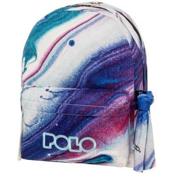 POLO ΣΑΚΙΔΙΟ ORIGINAL DOUBLE SCARF SHAPES WHITE/PURPLE SHAPES 901202-8343 (2025)