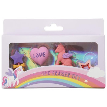 MP Fantasy Erasers 4 Units UN23017 MP Fantasy Erasers 4 Units UN23017