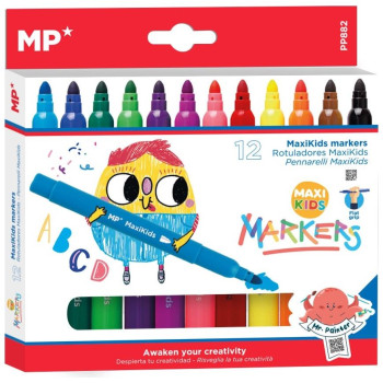 MP Παιδικοι Μαρκαδοροι 3.0mm 12 Tεμ PP882 MP Παιδικοι Μαρκαδοροι 3.0mm 12 Tεμ PP882