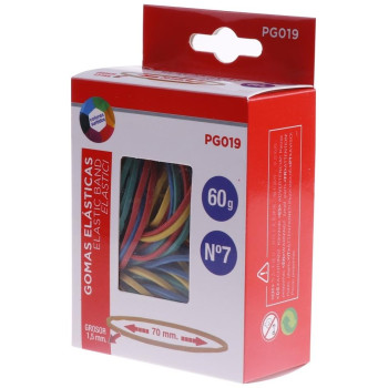 MP Λαστιχάκια Χρωματιστά 2 x 70 mm 60g PG019 MP Λαστιχάκια Χρωματιστά 2 x 70 mm 60g PG019