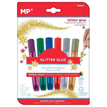 MP Κόλλα Glitter Διαφορα Χρώματα PE897 MP Κόλλα Glitter Διαφορα Χρώματα PE897