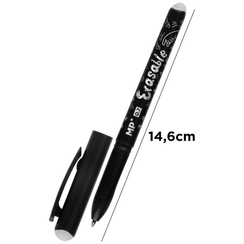 MP Στυλό που Σβήνει 0,7 mm Μαύρο PE212N-S MP Στυλό που Σβήνει 0,7 mm Μαύρο PE212N-S