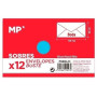 MP Μπλε Αυτοκόλλητοι Φάκελοι 140 x 90 mm 12 τεμ PS006-03