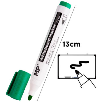 MP Μαρκαδόρος Ασπροπίνακα MP Πράσινος 2/3mm PE487V-S MP Μαρκαδόρος Ασπροπίνακα MP Πράσινος 2/3mm PE487V-S