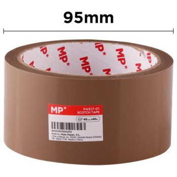 MP Αυτοκόλλητη Ταινία Καφέ 48 mmX40m PA517-01