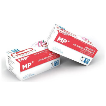MP Χρωματιστοί Συνδετήρες 33mm 70τεμ PA486-02 MP Χρωματιστοί Συνδετήρες 33mm 70τεμ PA486-02
