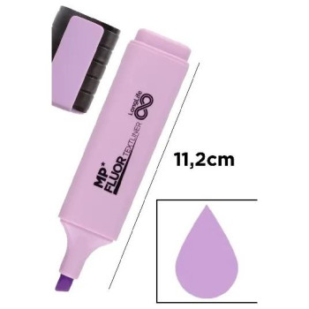 MP Μαρκαδόρος Υπογράμμισης Παστέλ Μωβ  PE534MO-S