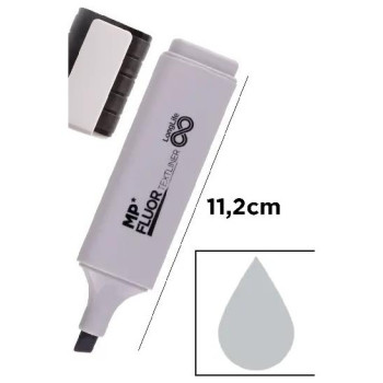 MP Μαρκαδόρος Υπογράμμισης Γκρι Παστέλ PE534GC-S