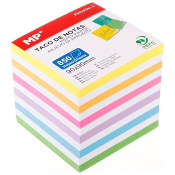 MP Aυτοκόλλητα Χαρτάκια σημειώσεων 90x90mm 850τμχ Χρωματιστά PN030N-3 MP Aυτοκόλλητα Χαρτάκια σημειώσεων 90x90mm 850τμχ Χρωματιστά PN030N-3