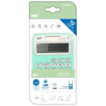 MP Επιτραπέζια αριθμομηχανή Dual Power PE026-4