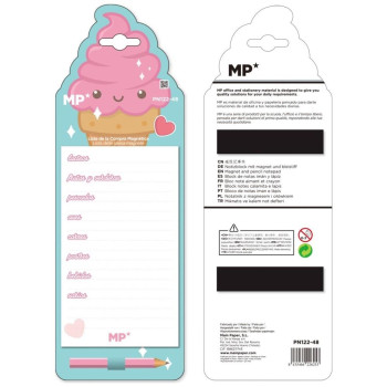 MP Μπλοκ Magnetic Shopping List Με Μολύβι PN122-48 MP Μπλοκ Magnetic Shopping List Με Μολύβι PN122-48