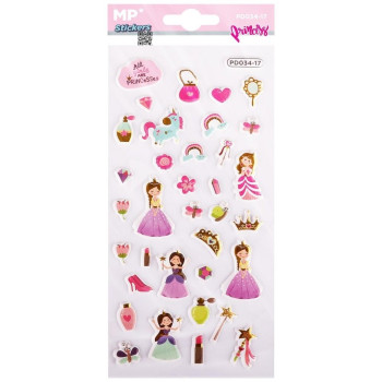 ΜP Stickers 3D Princess PD034-17 ΜP Stickers 3D Princess PD034-17