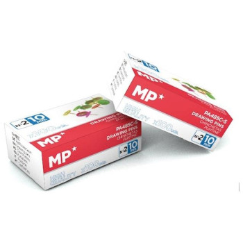 MP Χρωματιστές Πινέζες μεταλλικές10mmPA485-03 MP Χρωματιστές Πινέζες μεταλλικές10mmPA485-03