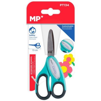 MP Σχολικό Ψαλίδι 13cm με χώρο για Όνομα PT134 MP Σχολικό Ψαλίδι 13cm με χώρο για Όνομα PT134