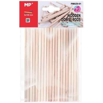 ΜP Ξυλάκια Χειροτεχνίας Round 15cm 20τεμ PM029-01 ΜP Ξυλάκια Χειροτεχνίας Round 15cm 20τεμ PM029-01