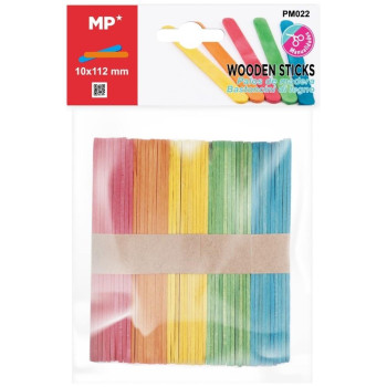 ΜP Ξυλάκια Χειροτεχνίας Χρωματιστά 11cm 50τεμ PM022 ΜP Ξυλάκια Χειροτεχνίας Χρωματιστά 11cm 50τεμ PM022
