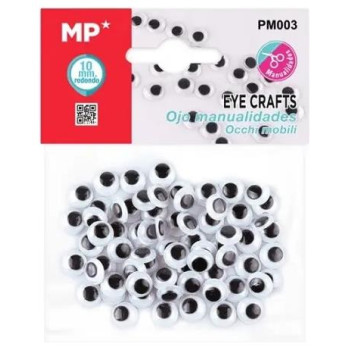 ΜP Ματάκια Χειροτεχνίας 10mm PM003