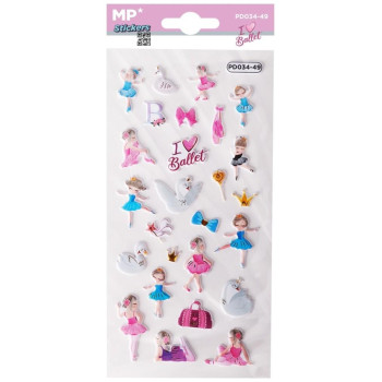 ΜP Stickers Ballet PD034-49 ΜP Stickers Ballet PD034-49