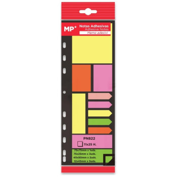 MP Aυτοκόλλητα Χαρτάκια σημειώσεων Σετ PN822 MP Aυτοκόλλητα Χαρτάκια σημειώσεων Σετ PN822