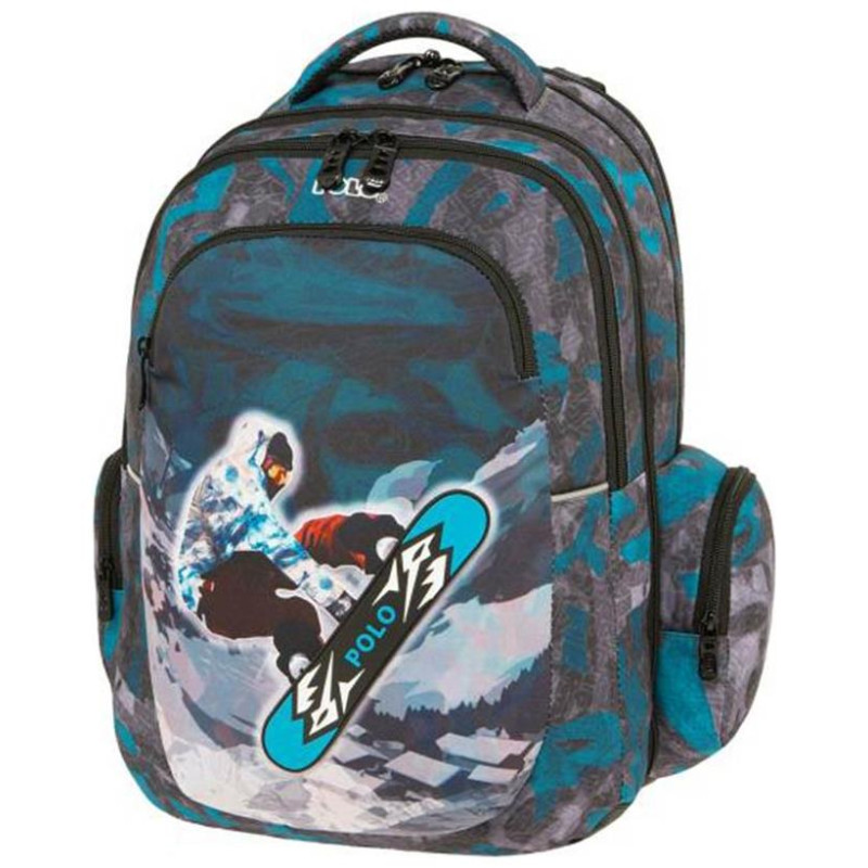 Polo Σχολική Τσάντα Πλάτης Peak Snowboard 9-01-046-8281
