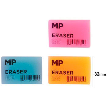 MP Neon Hμιδιαφανής Γόμα για Μολύβι PG149 MP Neon Hμιδιαφανής Γόμα για Μολύβι PG149