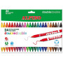 Alpino Μαρκαδόροι Double 24τμχ. AR002058N