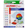 Alpino Μαρκαδόροι Textil 10τμχ. AR010132