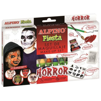 Alpino Face Paint Set Horror 6 Χρώματα DL000107