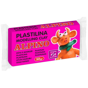 Alpino Πλαστελίνη 50gr Ροζ 581925