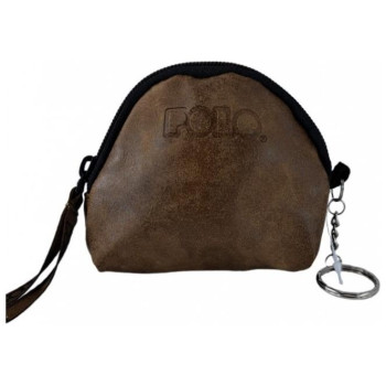 Polo Πορτοφόλι Με Φερμουάρ Mini Καφέ 938004-7900 Polo Πορτοφόλι Με Φερμουάρ Mini Καφέ 938004-7900