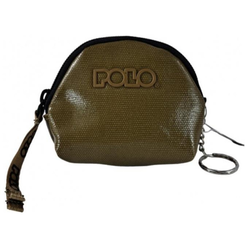 Polo Πορτοφόλι Με Φερμουάρ Mini Λαδί 938004-660 Polo Πορτοφόλι Με Φερμουάρ Mini Λαδί 938004-660