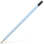 Faber-Castell Μολύβι με Γόμα Grip 2001 Γαλάζιο