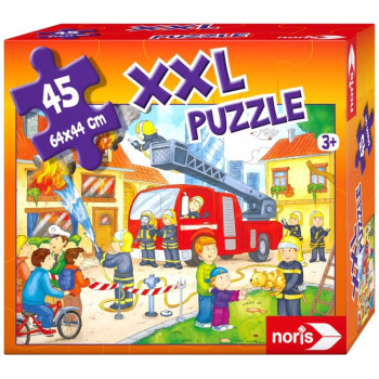 Simba Noris XXL Puzzle Πυροσβέστες σε Δράση 45 τεμ Simba Noris XXL Puzzle Πυροσβέστες σε Δράση 45 τεμ
