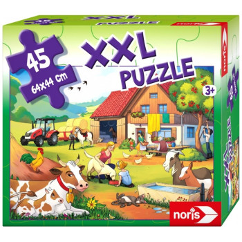 Simba Noris XXL Puzzle Διακοπές στη φάρμα 45τεμ Simba Noris XXL Puzzle Διακοπές στη φάρμα 45τεμ