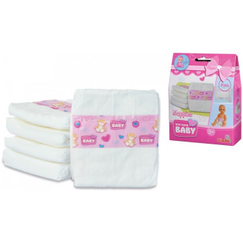 Simba Το Νεογέννητο Μωρό 5 Πάνες Για Κούκλα Simba Το Νεογέννητο Μωρό 5 Πάνες Για Κούκλα