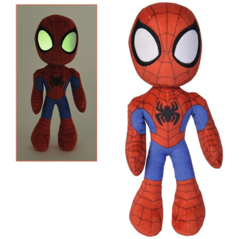 Simba Disney Marvel Bελούδινη φιγούρα Spiderman Glow In The Dark Simba Disney Marvel Bελούδινη φιγούρα Spiderman Glow In The Dark