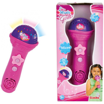 Simba Αστραφτερό Μικρόφωνο Για Κορίτσια Simba Αστραφτερό Μικρόφωνο Για Κορίτσια