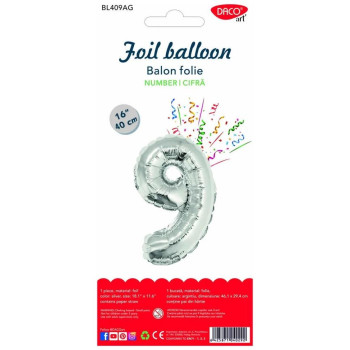 Daco Μπαλόνι από Αλουμινόχαρτο Γενεθλίων 40εκ BL409AG