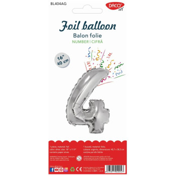 Daco Μπαλόνι από Αλουμινόχαρτο Γενεθλίων 40εκ BL404AG