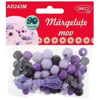 Daco Χάντρες Χρωματιστές 90Τεμ AD243 Daco Χάντρες Χρωματιστές 90Τεμ AD243