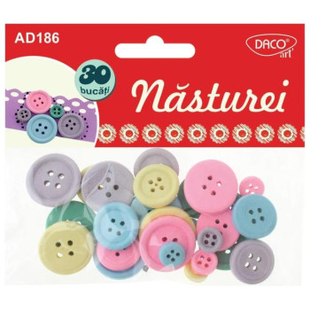 Daco Αξεσουάρ Χειροτεχνίας Κουμπάκια AD186 Daco Αξεσουάρ Χειροτεχνίας Κουμπάκια AD186