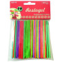 Daco Ξυλάκια Χειροτεχνίας Χρωματιστά 60τμχ AD110