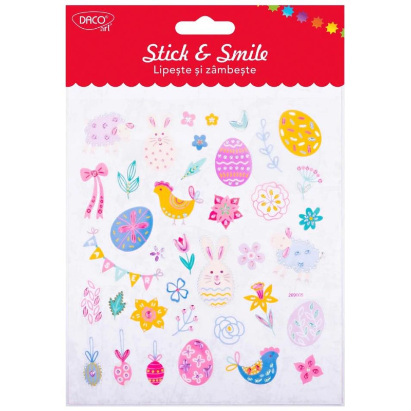 Daco Stick And Smile Αυτοκόλλητα AB915 Daco Stick And Smile Αυτοκόλλητα AB915