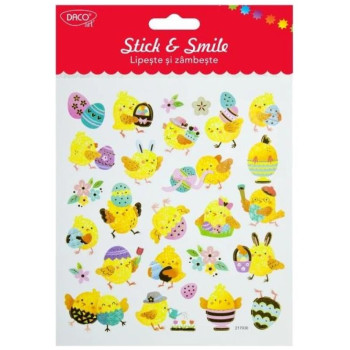 Daco Stick And Smile Αυτοκόλλητα AB901 Daco Stick And Smile Αυτοκόλλητα AB901