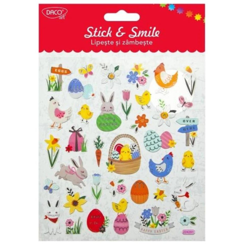 Daco Stick And Smile Αυτοκόλλητα AB117