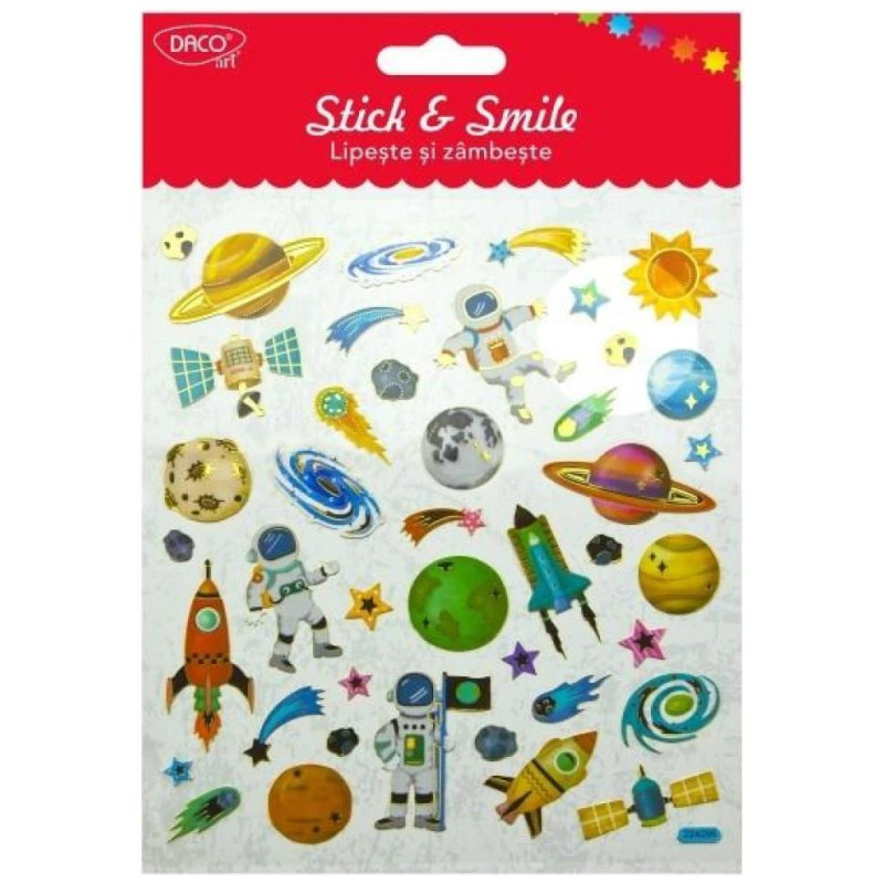Daco Stick And Smile Αυτοκόλλητα AB073 Daco Stick And Smile Αυτοκόλλητα AB073